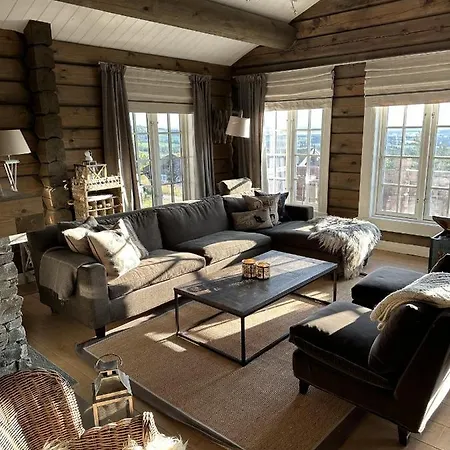 Charming Log Cabin With 3 Bedrooms On Golsfjellet Dom wakacyjny Gol