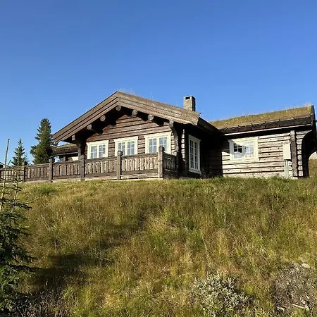 Charming Log Cabin With 3 Bedrooms On Golsfjellet Gol